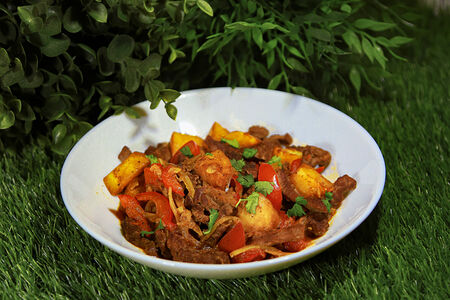 Аджахури с говядиной