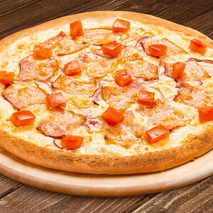 Пицца Сливочная 30 см на тонком тесте