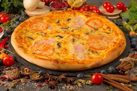 Ветчина-грибы