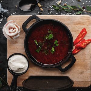 Борщ с говядиной