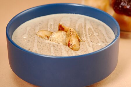 Крем-суп с белыми грибами