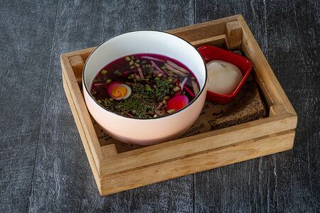 Холодный борщ