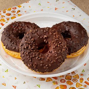 Шоколадный пончик