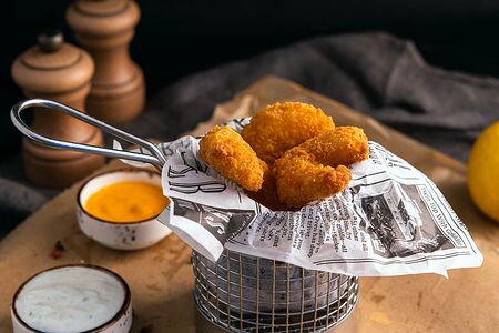 Креветки в кляре