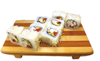 Ролл Цезарь с креветкой