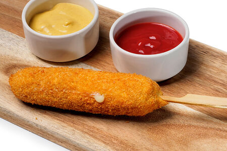 Корн-дон с моцареллой 