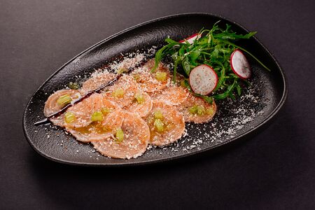 Карпаччо из лосося