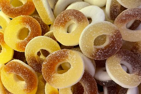 Кольца Кола в сахарной посыпке