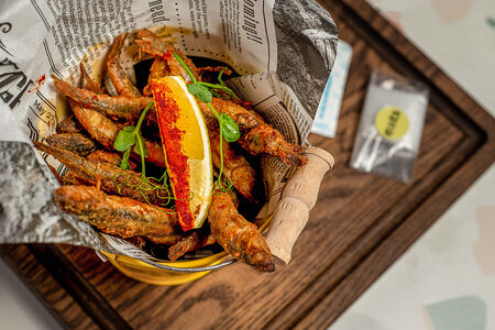 Хамса во фритюре