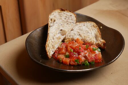 Тартар из лосося