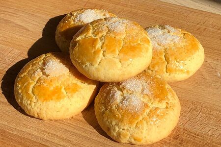 Курабье с апельсином