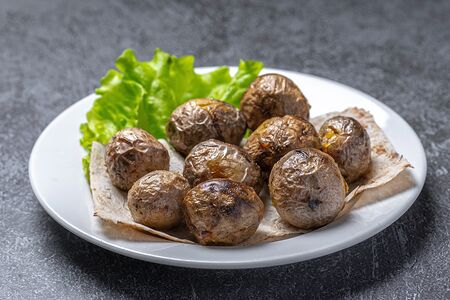 Картофель на углях