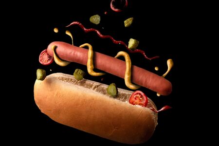 Хот-дог в хлебе