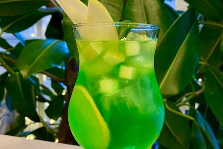 Лимонад яблочный