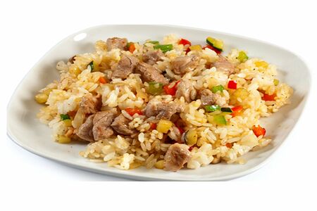 Рис с курицей