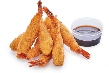 Креветки темпура