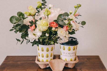 Сет Цветы - Кофе