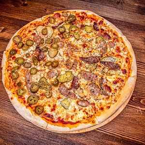 Пицца по-баварски