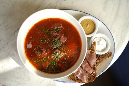 Домашний борщ