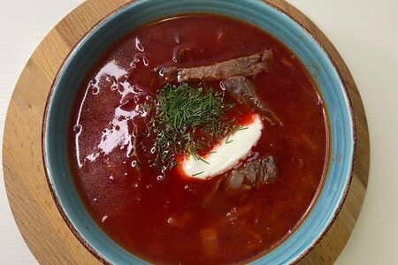 Борщ с говядиной