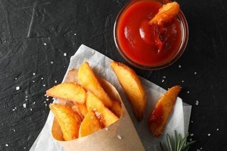 Айдахо с красным соусом