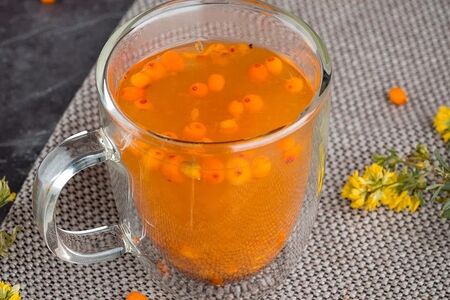 Иван-чай с облепихой и имбирем