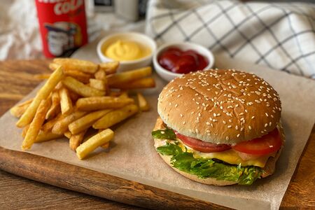 Бургер острый