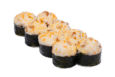 Зап. Ролл с грибами и курой 8 шт