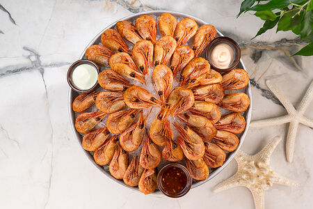 Копченые магаданские креветки