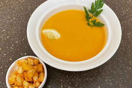 Суп пюре чечевичный