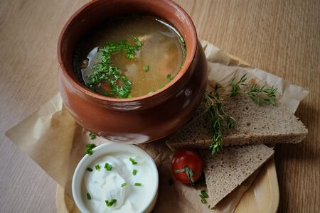 Щи на сибирский лад