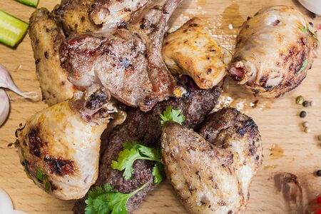 Ассорти шашлыков на 4 персоны