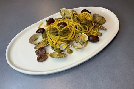 Паста с вонголе