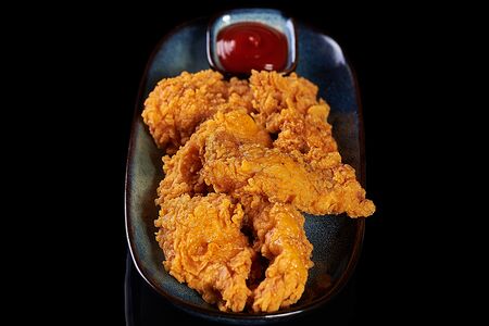 Куриная грудка с клюквенным соусом