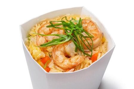 Рис с морепродуктами