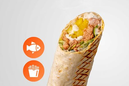 Шаурма лосось