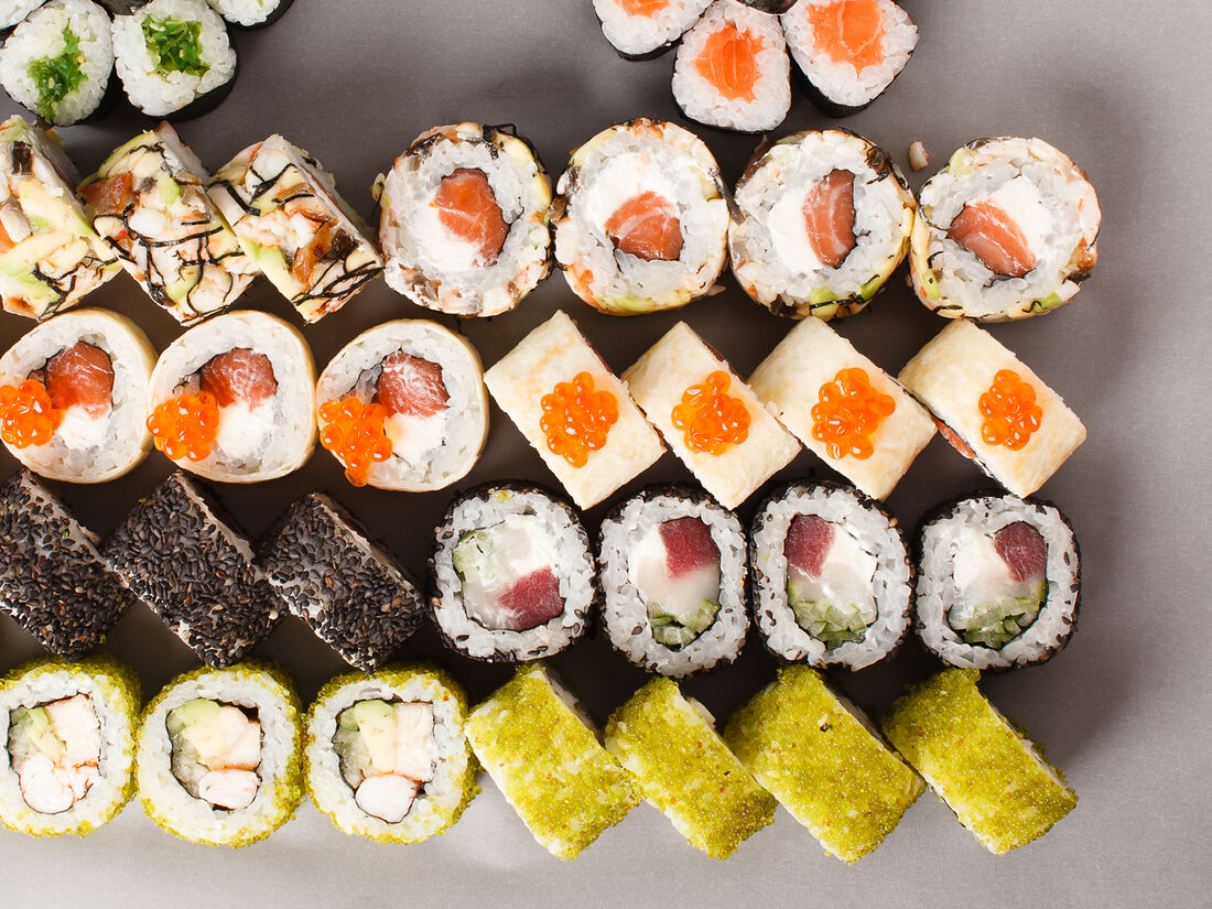 Суши орджоникидзе. Красивые картинки сетов. Sushi Set names.