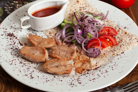 Семенники на мангале