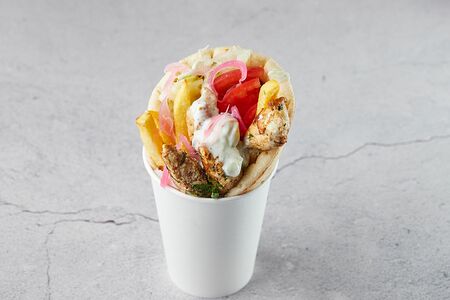 Гирос с курицей