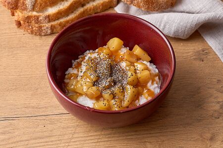 Каша рисовая с грушей