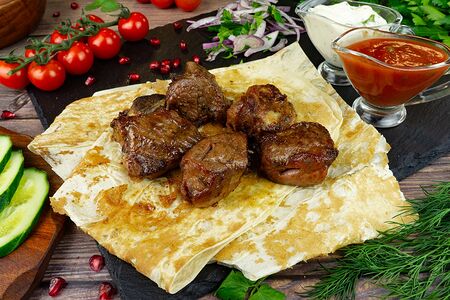 Шашлык из бараньей мякоти