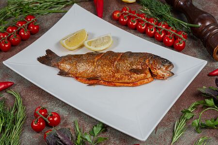 Радужная форель в маринаде