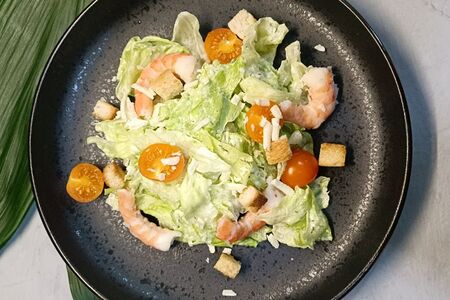 Цезарь с креветками