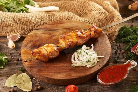 Шашлык из курицы