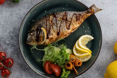 Дорадо запечённая