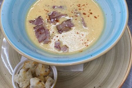 Сырный крем-суп