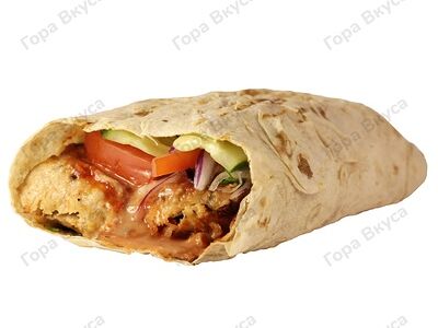 Люля-кебаб из телятины в лаваше с грибами