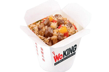 Тяхан со свининой