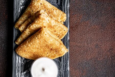 Блинчики со сгущенкой