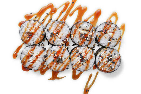 Маки с угрём